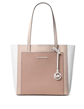 3 colored gemma michael kors|Michael Kors Gemma Colorblocked Tote .